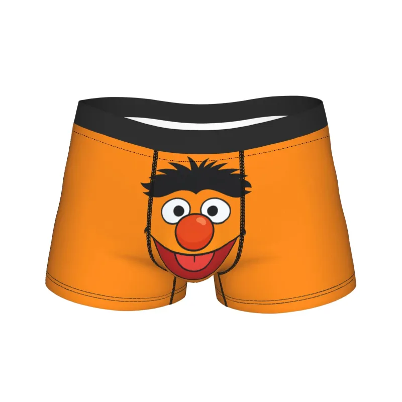 S-Sesams Straten Tango Elmo & Grover Ondergoed Mannen Shorts Slips Grappige Boxershorts Kwaliteit Douane Oversize Slipje