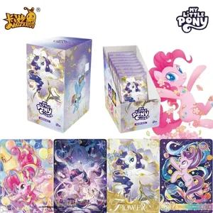 Autentyczne nowe karty kolekcjonerskie My Little Pony karty przyjaźni na zawsze Shining Moon 11 Anime towar prezent