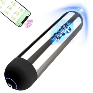 Ισχυρό Bullet Vibrator APP Έλεγχος Bluetooth Clitoral G Spot Stimulation Massager Mini Anal Pussy Stimulator Sex Toy για γυναίκες