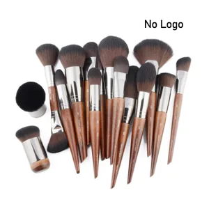 1pc Kayu asli Berus Mekap Mata Perincian Pembayang Mata Kit solekan Concealer Smudge Highlighter Kening Eye Brow roller Berus