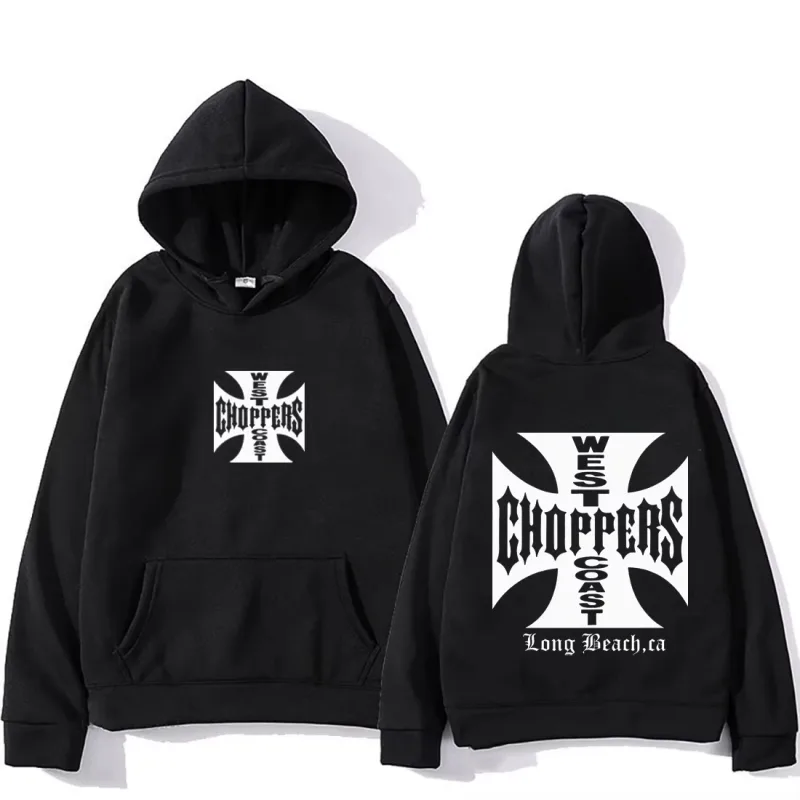 Paul Walker West Coast Choppers Hoodie Erkek Kadın büyük boy Moda Üst hip hop Giysileri Polar Uzun Kollu vintage Kazak