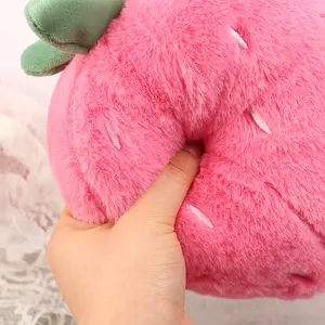 Siêu Mềm Dâu Gối Đồ Chơi Sáng Tạo Nhẹ Dễ Thương Dâu Gối Búp Bê Trang Trí Nhà Búp Bê Đồ Trang Trí Cho Bé Gái Tặng