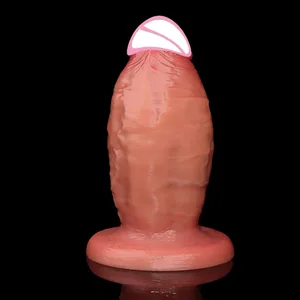 Товстий Фалоімітатор Для Анальних Секс-Іграшок 18+ Рідкий Силікон Анальна Пробка Величезний Анальний Реалістичний Фалоімітатор Стаут Плаг Жінки Чоловіки Гей Мастурбація
