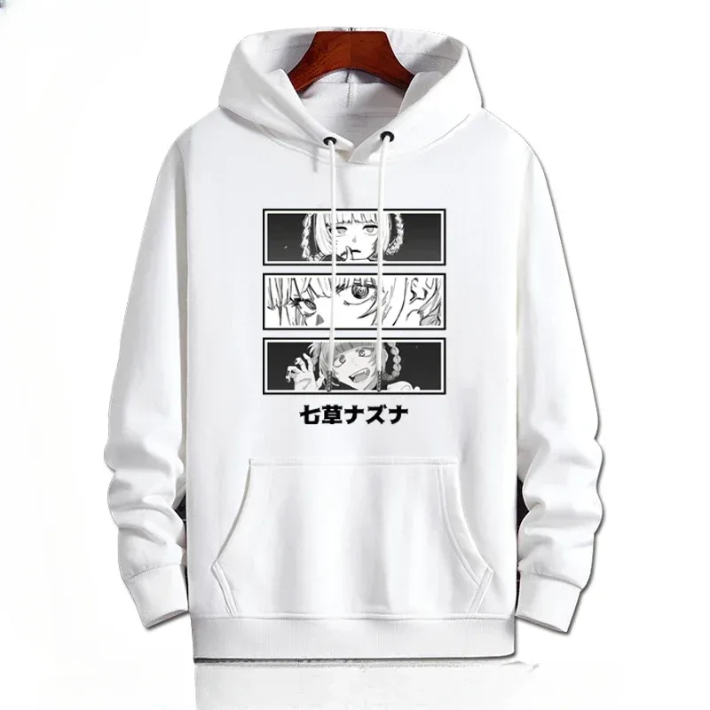 Y2K Anime CALL OF THE NIGHT Nazuna Nanakusa Grappige Hoodie Hip Hop Grafische Sweatshirts Poleron Hombre Streetwear Harajuku Tracksui