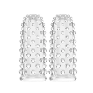 2 pacote tpe manga de dedo sem vibradores g ponto orgasmo massagem clitóris estimulador masturbadores brinquedo sexo anal para mulher homem iniciante