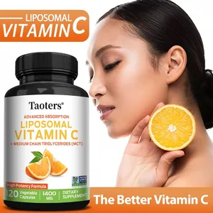 Liposomal Vitamin C 1400mg - Promotes Collagen Production Immune Support Powerful Antioxidant