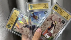 Karta Naruto wersja angielska PR-001PR-002 PRISTINE-10.0 Autentyczna karta oceny KAYOU