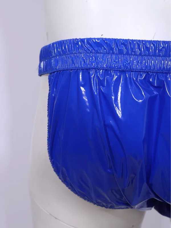 Vandtætte badetrusser til mænd Elastisk linning Bikinitrusser svømmeunderdele Svømning Surfing Solbadning Badetøj Badedragt