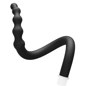 Silikone Lange 58 cm Anal Perler Plug Dilator Douche Klyster Vagina Rensesæt Buttplug Sprøjte Brusehoved Gay Sex Legetøj Til Par