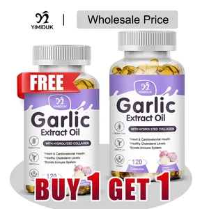 Beli 1 Percuma 1! Suplemen Minyak Ekstrak Bawang Putih Tulen untuk Penggalak Sistem Imun Kolesterol Kesihatan Jantung & Tekanan Darah