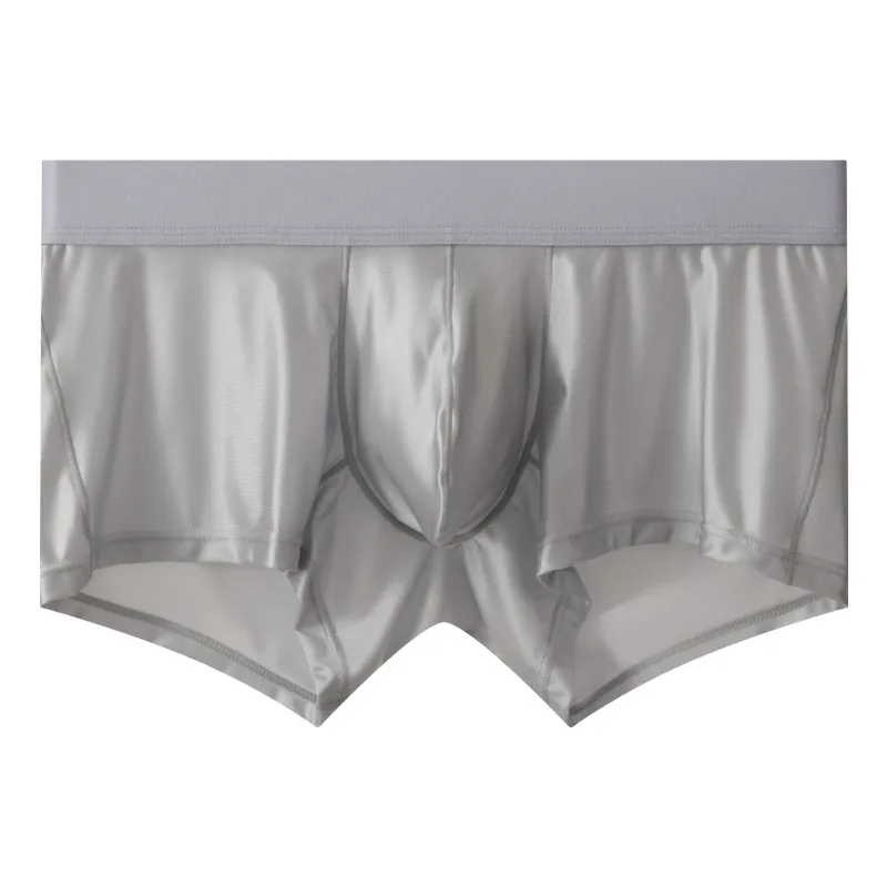 Quần Lót Nam Quần Lót Boxer Nam Chắc Chắn Slim Nylon Quần Lót Cueca Eo Giữa JJ Túi Quần Lót Nam Võ Sĩ Ropa Plus Size M-XXL 3256811688904070