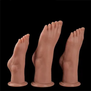 Enorma fötter stil analplugg Big Silikon Ass ButtPlug Deep Masturbator Dildo Dilator Stimulator Anal Dildo Vuxen sexleksak för kvinnor